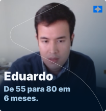 De 55 pontos para 80 pontos em 6 meses com a metodologia Aristo em Radiologia SUS-SP. 