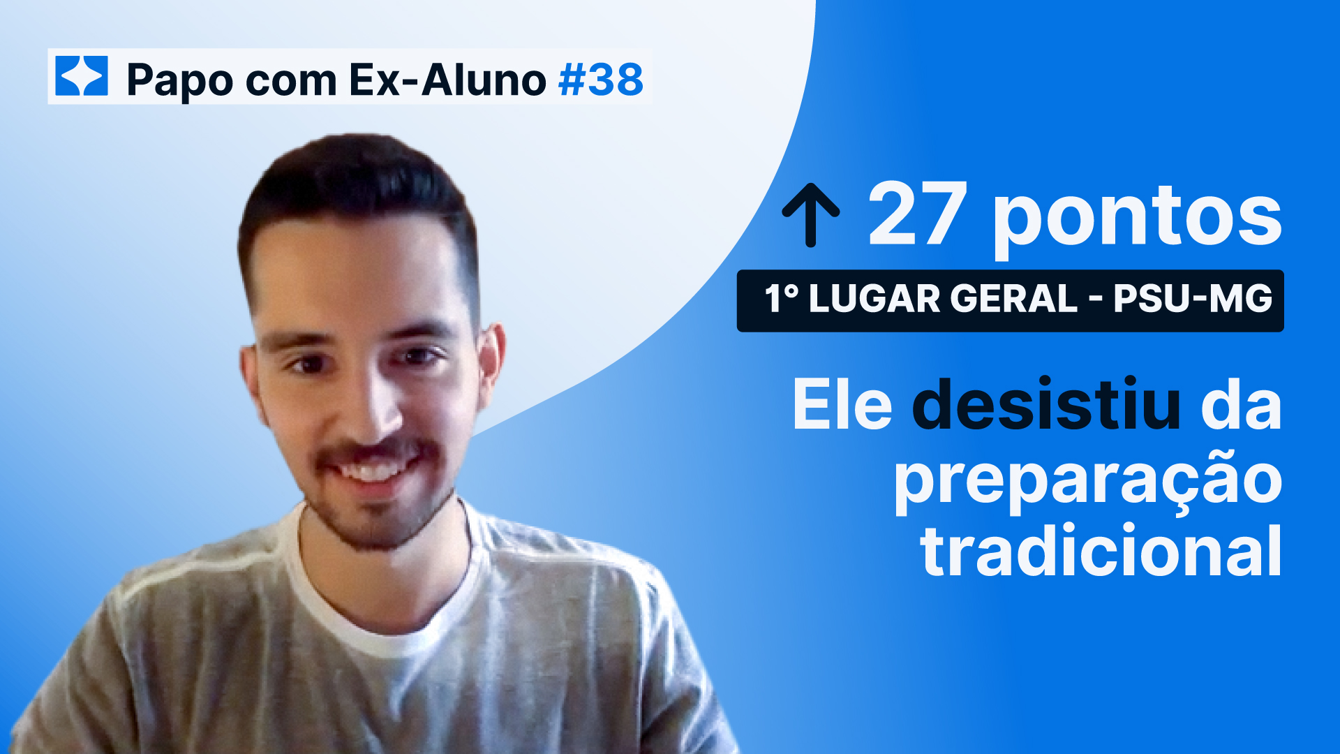 1º lugar geral do PSU-MG soltou o verbo sobre sua preparação para Residência Médica