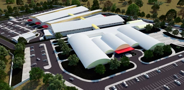 Vista aérea do HCB - Hospital da Criança de Brasília José Alencar