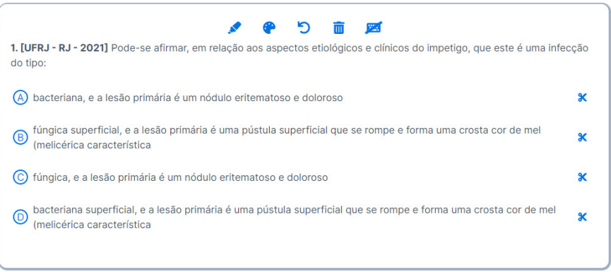 Questão da UFRJ sobre aspectos etiológicos - Questões de prova de Residência Médica da